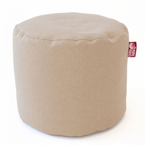 Mocco Pupu Maiss Pouf POP COZY made of upholstery fabric 35x45 cm Beige