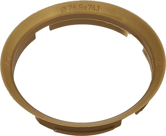 SOBITUSRÕNGAS 76.9-74.1 (Z23D) MESSING-KOLLANE. 1TK