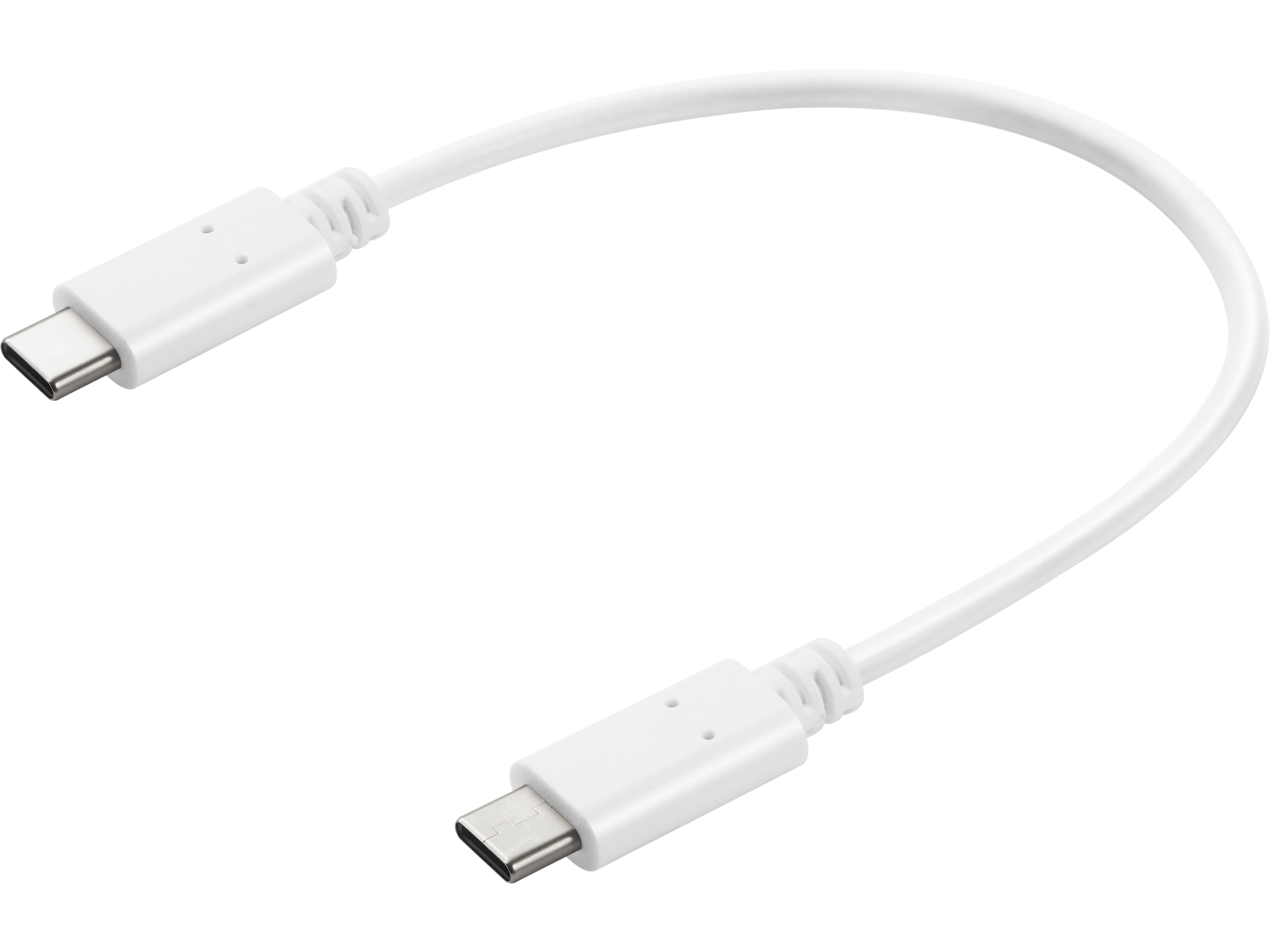 Sandberg 136-30 USB-C to USB-C Charge cable 0.2m white