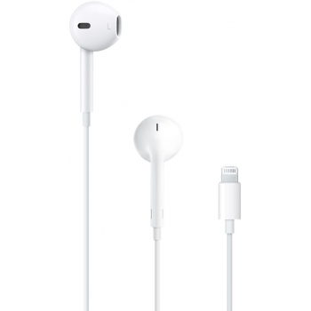 Apple kõrvaklapid + mikrofon EarPods Lightning (MMTN2ZM/A)
