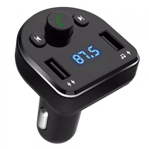 XO BCC01 Car FM Transmitter Bluetooth MP3 Car charger / Black