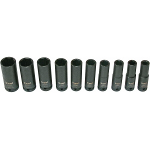 10-OS. 1 / 2" PIKKADE LÖÖKPADRUNITE KOMPL. 10-24MM TRIUMF