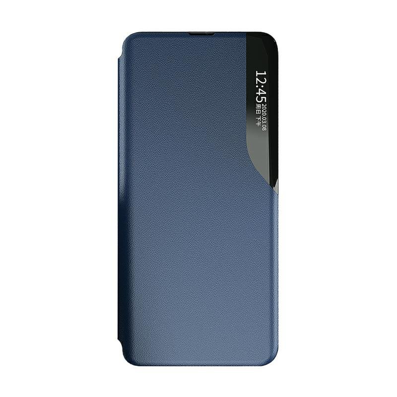 Mocco Smart Flip Cover Case For Samsung Galaxy A20s Blue