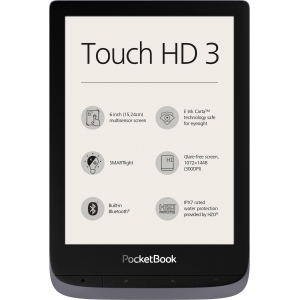 PocketBook Touch HD3, metallic grey