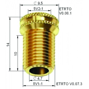 VENTIILI ADAPTER 5V2-1 - 8V1-1 (ÜLEMINEK JALGR. VENTIILILT STAND. VENTIILILE)