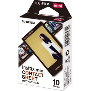 Fujifilm Instax Mini 1x10 Contact Sheet