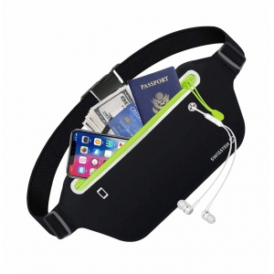 Swissten Waist Bag for phones up to 7 inches Black