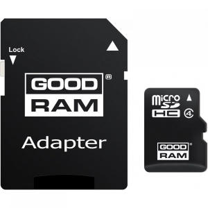 Goodram 8GB Micro Class 4 Memory Card with Adapter