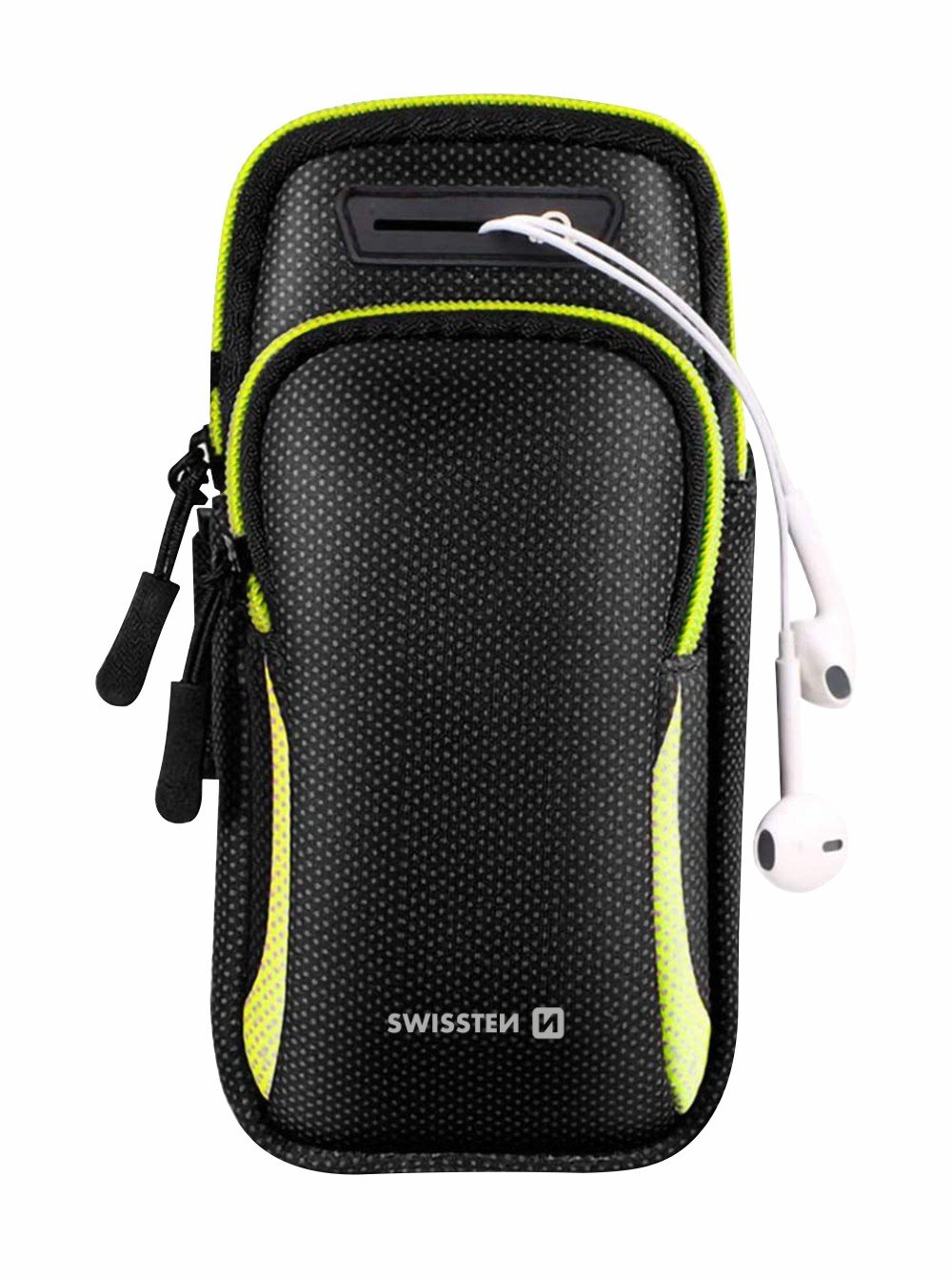 Swissten Armbag Case for phones up to 6.7 inches Black