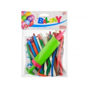 Godan Balloons inflatable balls with pump 20pcs