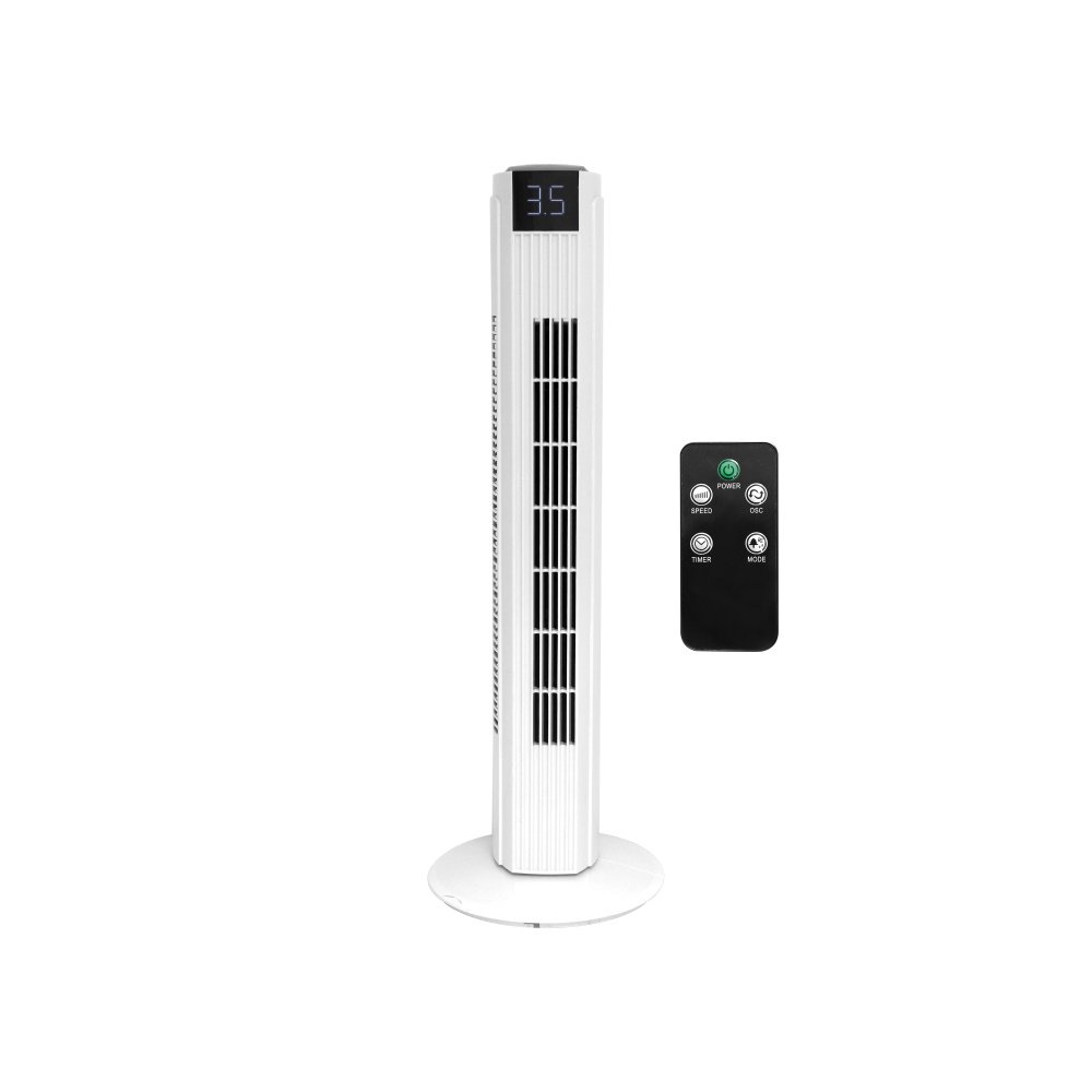 LTC LXWT25 Tower Bентилятор 82 cm / 50W LCD + RC / Белый