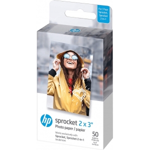 HP фотобумага Sprocket Zink 5x7.6 см 50 листов