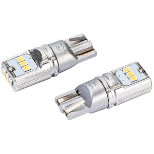 12 / 24V T10 LED PIRN 2W W2.1X9.5D W5W CANBUS VALGE BLISTER 2TK VISION