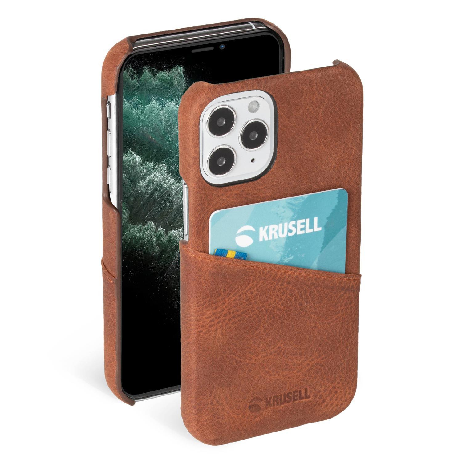 Krusell Sunne CardCover Apple iPhone 12 Pro Max vintage cognac (62176)