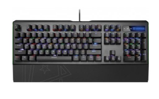 VERTUX Toucan Mechanical Gaming RGB Keyboard Black