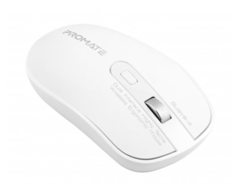 Promate SUAVE-2 Wireless Mouse with DPI 1600 / White