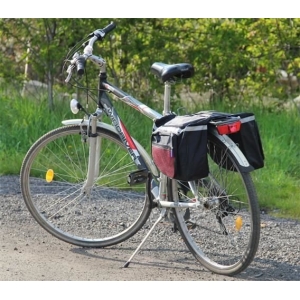 RoGer Bелосипедная сумка для багажника Черный