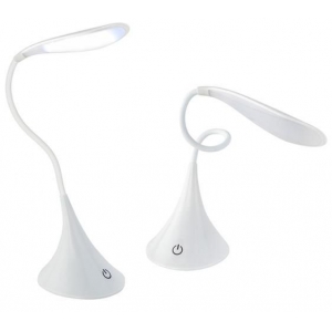 RoGer LED Desk Lamp USB / 360 °/ 1W / White