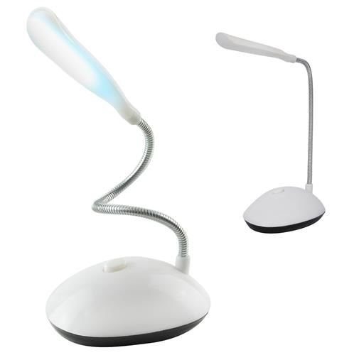 RoGer Mini Desk Lamp LED Flexible White