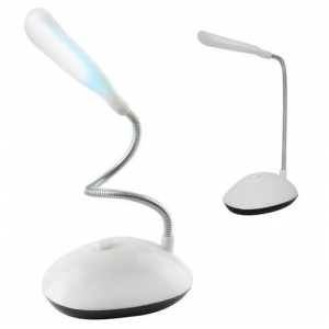 RoGer Mini Desk Lamp LED Flexible White