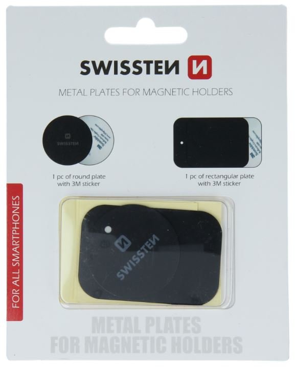 Swissten Metal Plates for Magnetic Holder