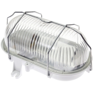 230V PLAFOON / VALGUSTI SOMA METALLLVÕREGA PC OVAAL PLASTKUPLIGA E27 MAX18W KOBI IP44 KOBI