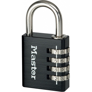 TABALUKK NUMBRIKOODIGA MUST 7640EURDBLK 40MM MASTER LOCK