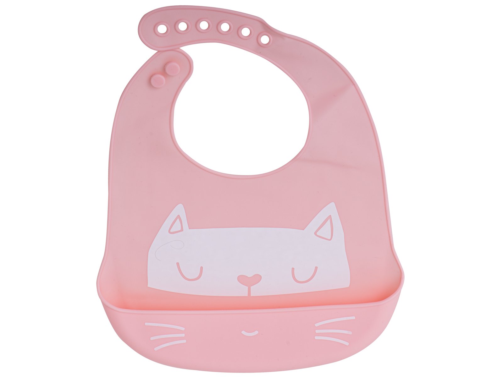 RoGer Baby Apron silicone Pink