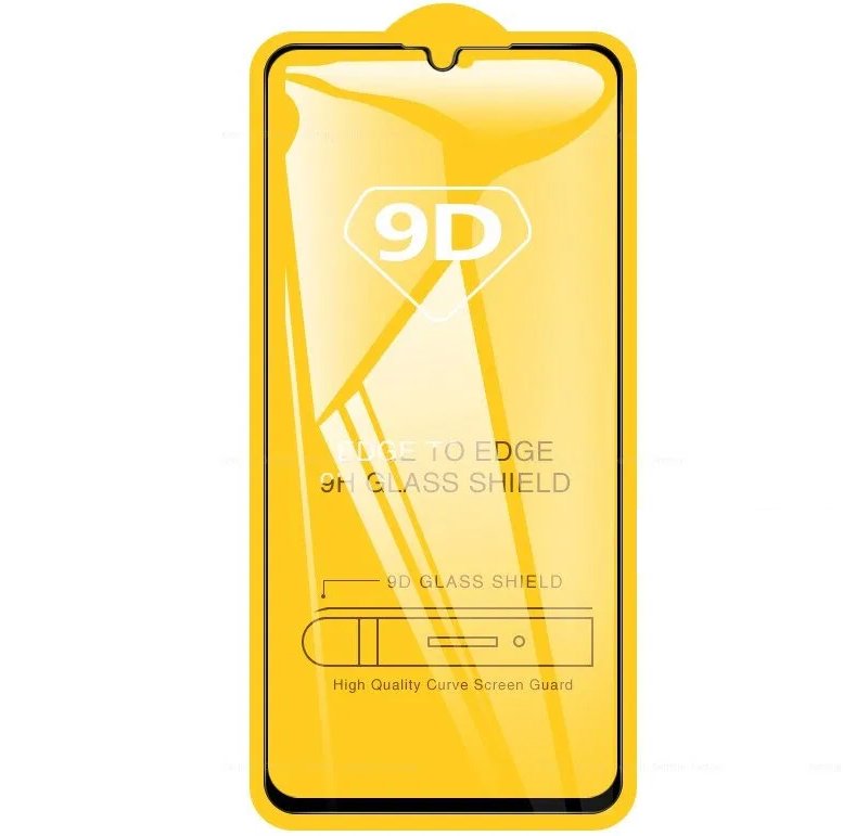 RoGer Full Face 9D Tempered Glass Защитное стекло для экрана Samsung Galaxy A42 5G Черное