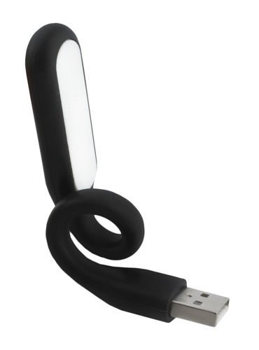 RoGer USB Silicone Lamp Flexible LED Light Black