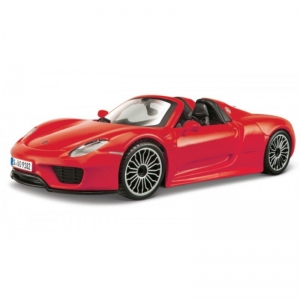 Bburago Porsche 918 Carrera S 1:24 Red