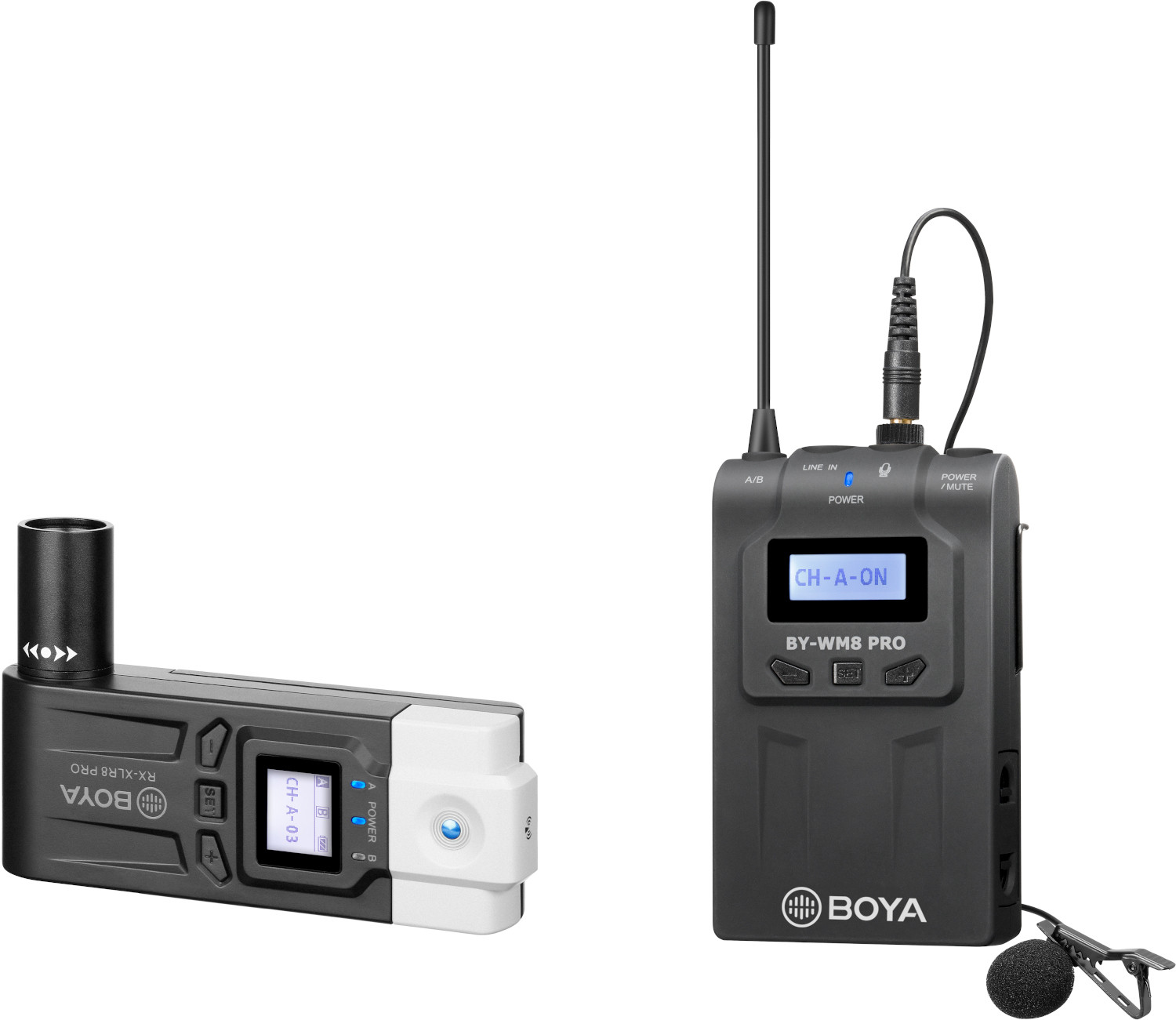 Boya juhtmevaba mikrofon BY-WM8 Pro-K7 UHF Wireless