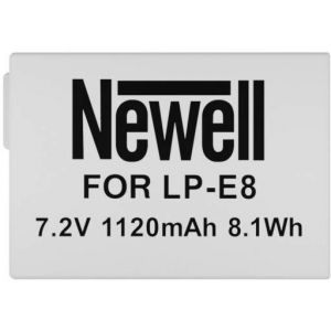 Newell aku Canon LP-E8