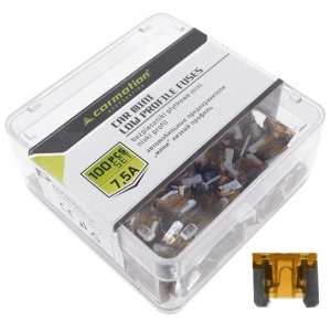 KAHVELKAITSE MINI MADAL 7.5A 100TK PLASTKARBIS CARMOTION