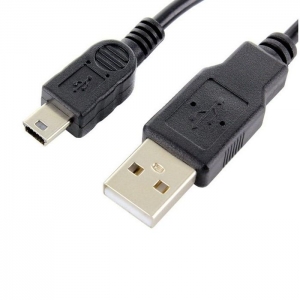 Forever Универсальный Mini USB Кабель данных  1м черный