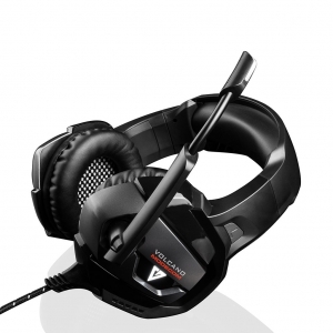 Modecom Volcano MC-859 Bow Gaming Headset with Microphone / 3.5mm / 2.2m Cable / Black