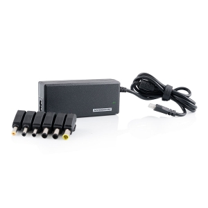 Modecom Royal MC-UN70 70W 2.0A  / USB-C Notebook Charger with 6 Plugs / Acer / Samsung / HP / Dell / Lenovo/ IBM