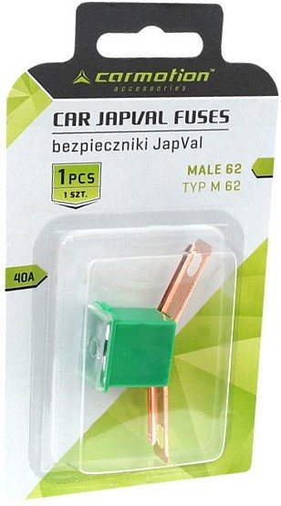 KAITSE JAPVAL TYPE 62 40A 1TK BLISTER CARMOTION