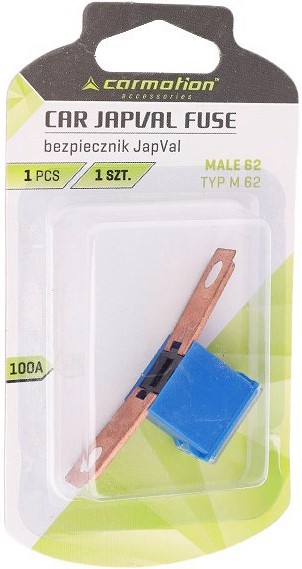 KAITSE JAPVAL TYPE 62 100A 1TK BLISTER CARMOTION