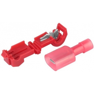 T-TÜÜPI VAHELEASTUJA / RÖÖVELLIIDES PUNANE 0.5-1.5MM 15A 5TK CARMOTION