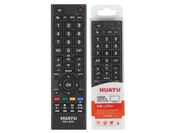 HQ LXHL890 Universal remote control Toshiba RM-L890/ CT90326 / Black