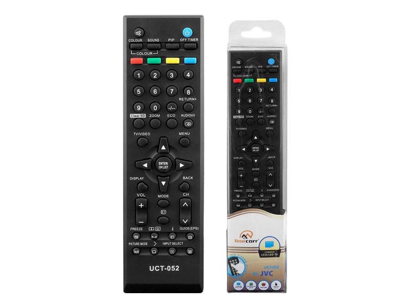 HQ LXP0052 TV LCD remote control JVC UCT052 Black