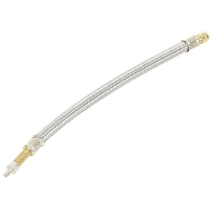 VENTIILIPIKENDUS KUMMIST (KAETUD PUNUTIS / METALL) 250MM CARMOTION