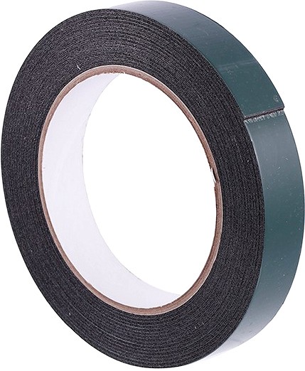 KAHEPOOLNE TEIP 15MM / 5M MUST CARMOTION