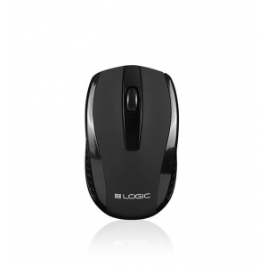 Logic LM-31W Wireless 2.4Ghz Mouse with 1200 DPI Black