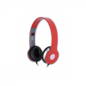 Rebeltec City Universal Headsets with microphone Red