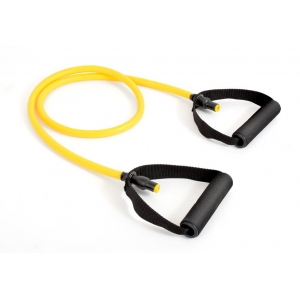 SMj Elastic Resistance rubber with handles Yellow