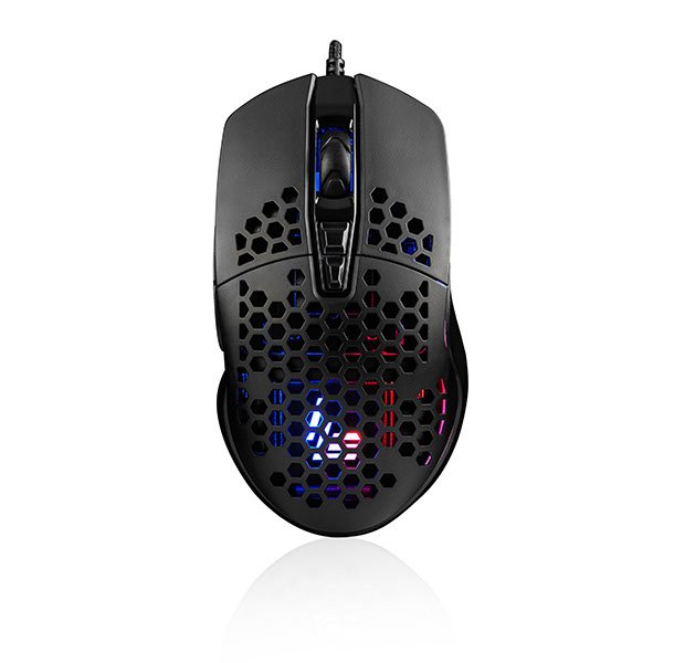Logic Wired LM-STARR-ONE-LIGHT Gaming Mouse with USB / 1.8m / 6400 DPI / Black