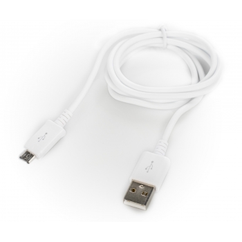 Platinet кабель USB - microUSB 1 м, белый