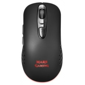 Mars Gaming MMW2 Wireless Gaming Mouse with Additional Buttons / RGB / 3200 DPI / Black